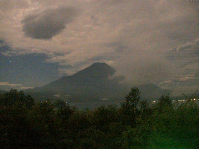 山中湖からの富士山