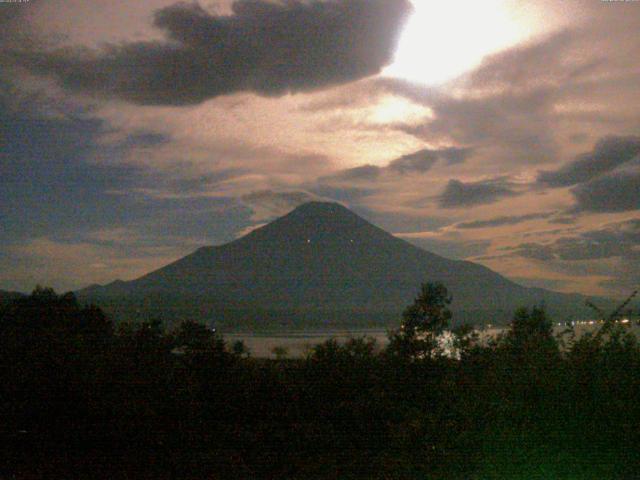 山中湖からの富士山