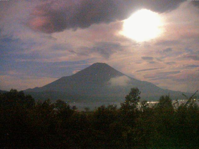 山中湖からの富士山