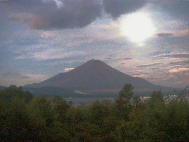 山中湖からの富士山