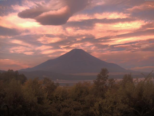 山中湖からの富士山