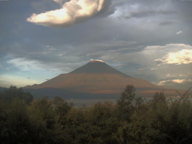 山中湖からの富士山