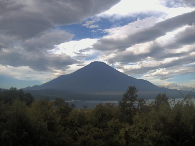 山中湖からの富士山