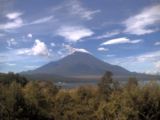 山中湖からの富士山