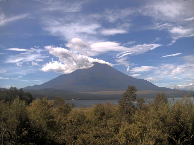 山中湖からの富士山