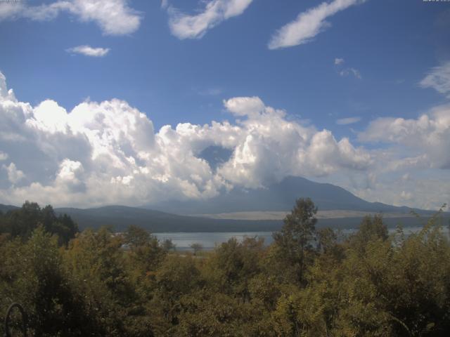 山中湖からの富士山