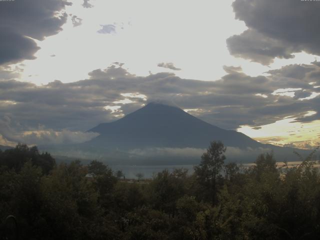 山中湖からの富士山