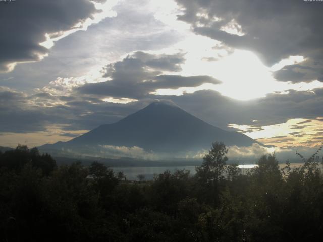 山中湖からの富士山