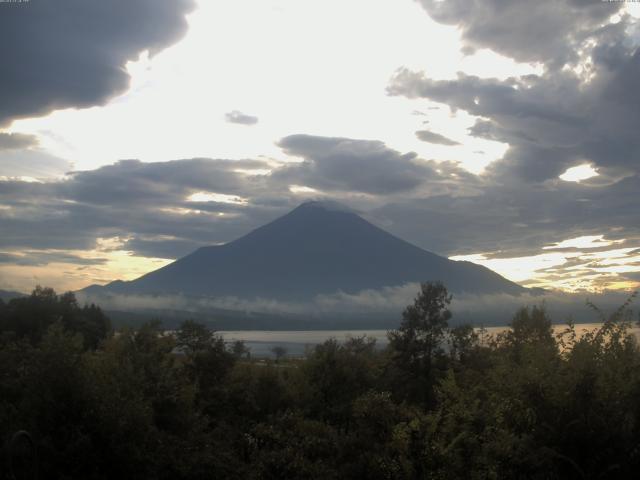 山中湖からの富士山