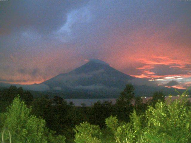 山中湖からの富士山