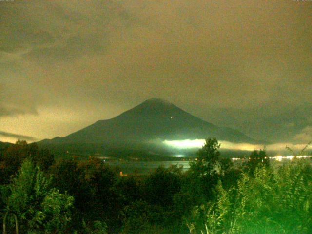 山中湖からの富士山