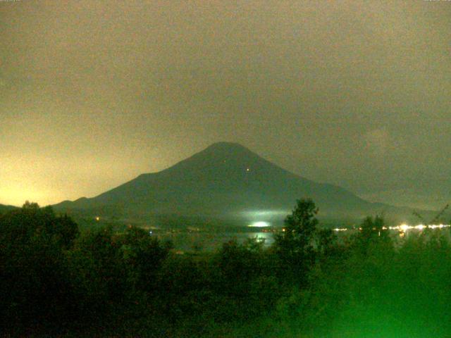 山中湖からの富士山