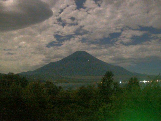 山中湖からの富士山