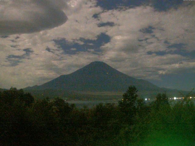 山中湖からの富士山