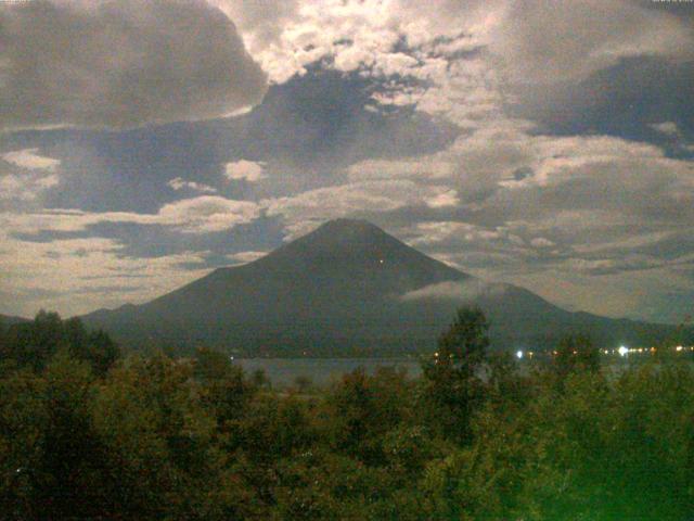 山中湖からの富士山