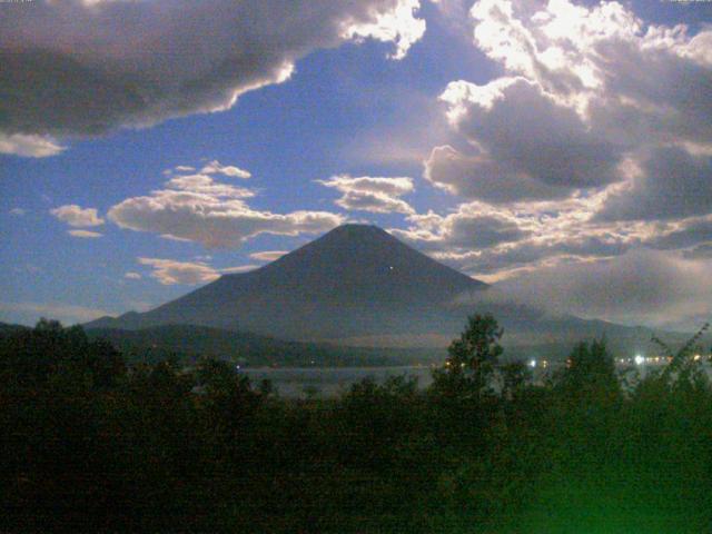 山中湖からの富士山