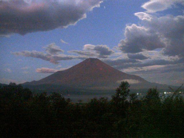 山中湖からの富士山