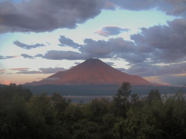 山中湖からの富士山