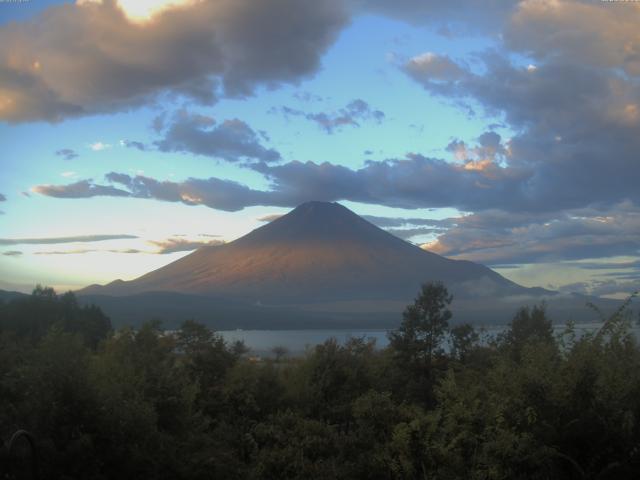 山中湖からの富士山