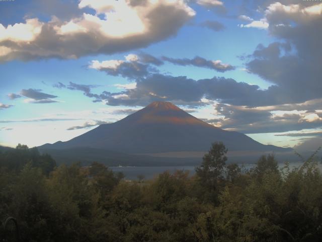 山中湖からの富士山