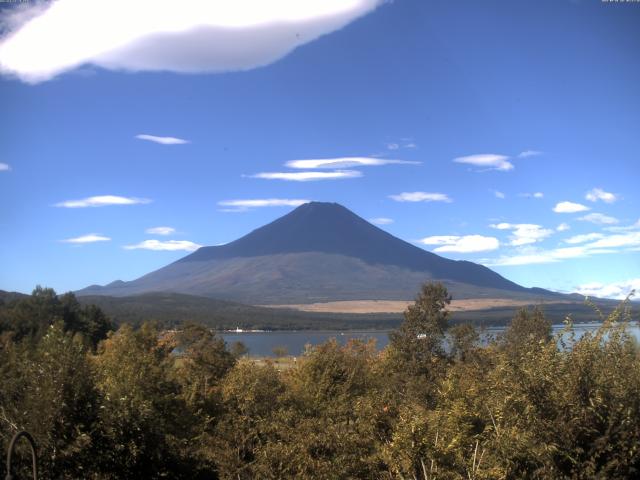 山中湖からの富士山