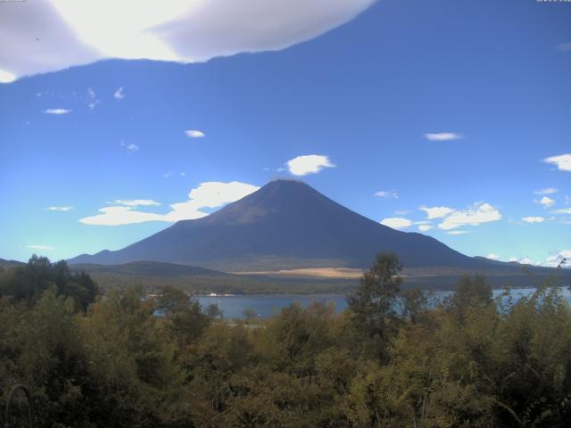 山中湖からの富士山