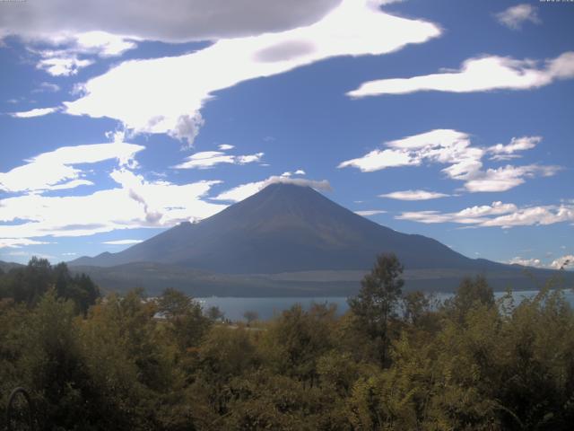 山中湖からの富士山