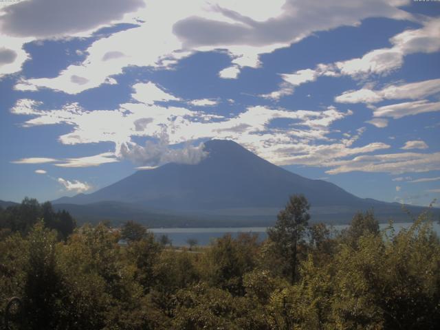 山中湖からの富士山