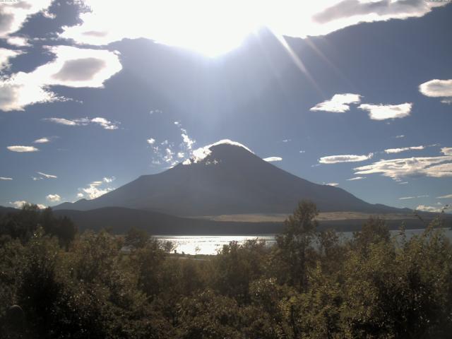 山中湖からの富士山