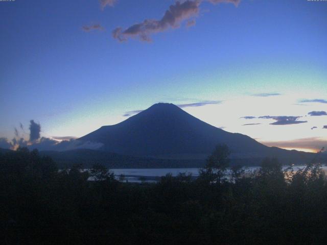 山中湖からの富士山