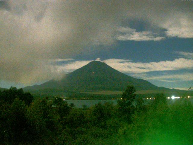 山中湖からの富士山