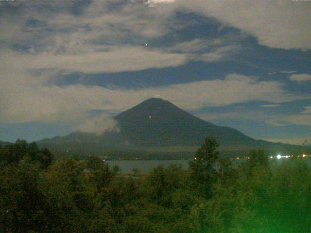 山中湖からの富士山