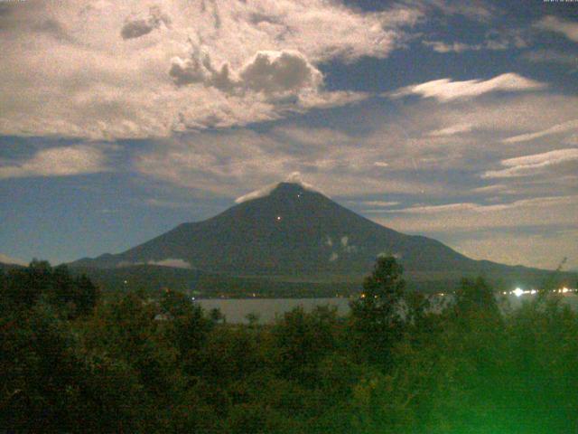 山中湖からの富士山