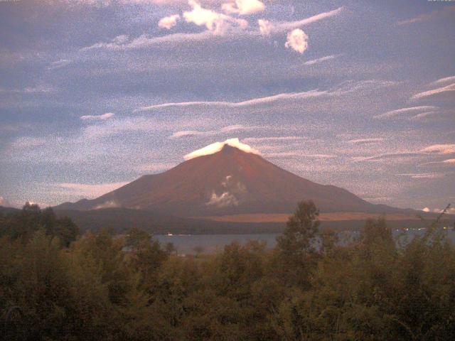 山中湖からの富士山