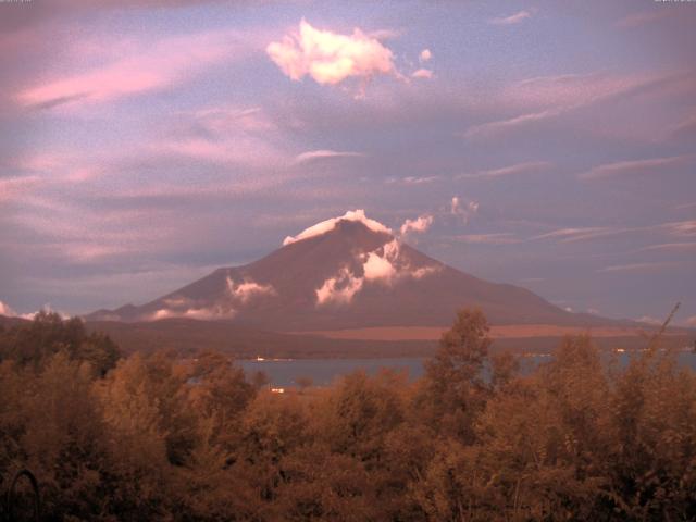 山中湖からの富士山