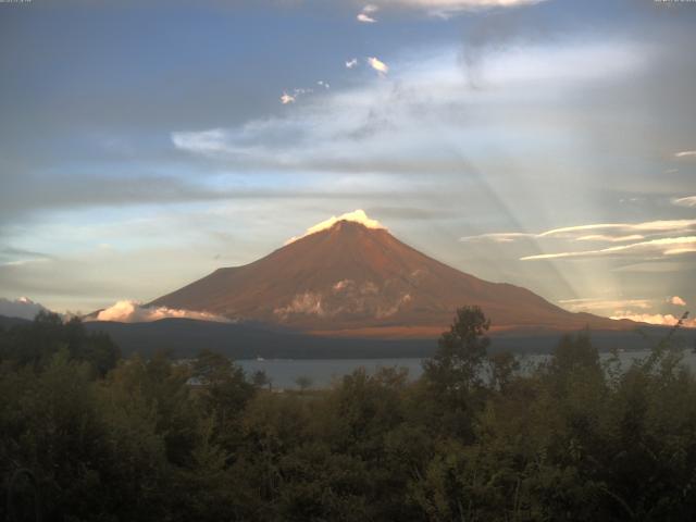 山中湖からの富士山