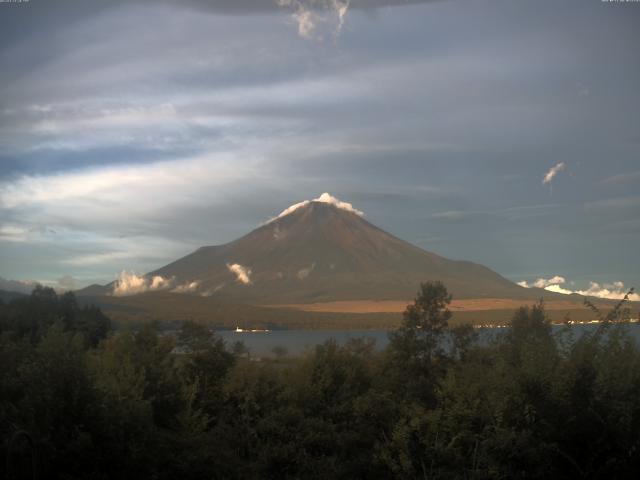 山中湖からの富士山