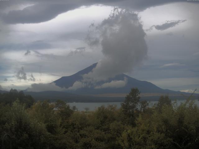 山中湖からの富士山