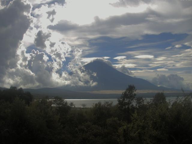 山中湖からの富士山