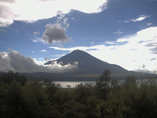 山中湖からの富士山