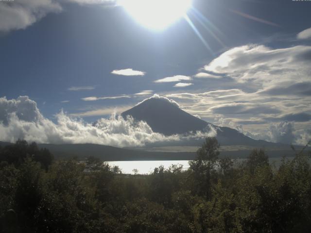 山中湖からの富士山