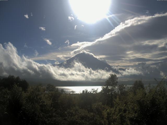 山中湖からの富士山