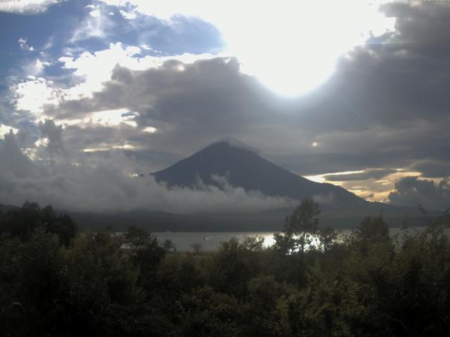 山中湖からの富士山