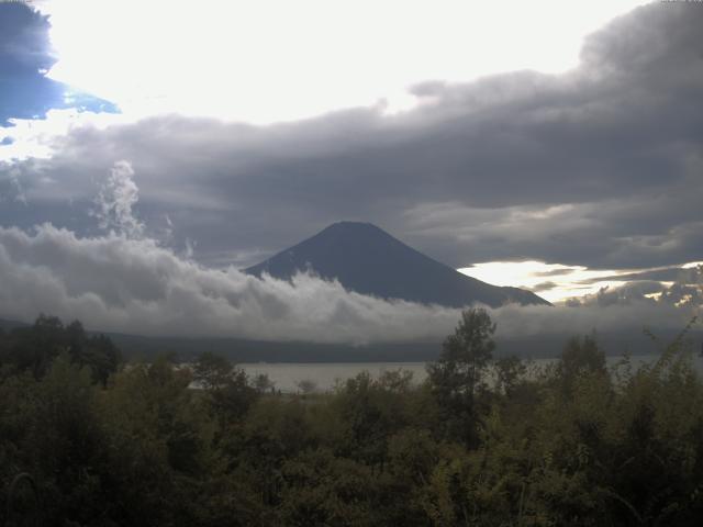 山中湖からの富士山