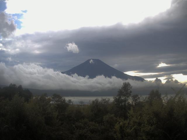 山中湖からの富士山