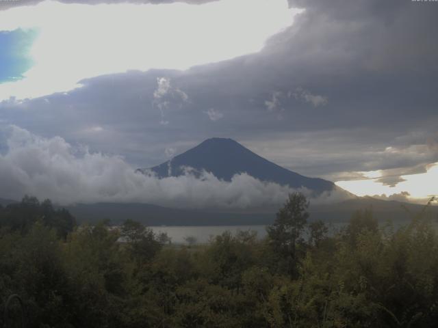 山中湖からの富士山