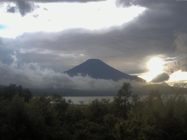 山中湖からの富士山