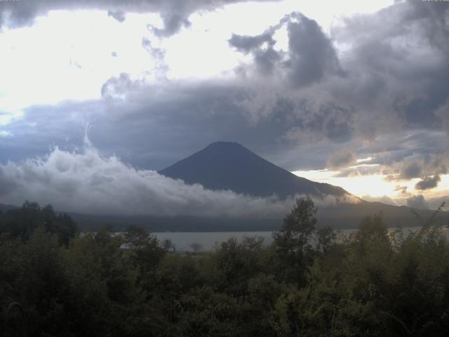 山中湖からの富士山