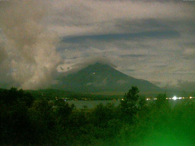 山中湖からの富士山