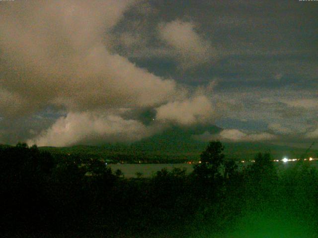 山中湖からの富士山